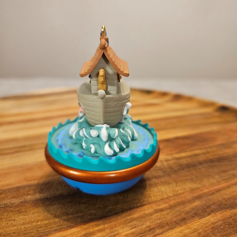NIB vintage Hallmark Keepsake Ornament 1996 Jolly Wolly‎ Ark Ken Crow Noah's Ark - Picture 6 of 10
